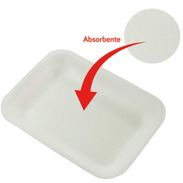 Bandeja Porex Blanca Absorbente - Modelo 73EP -135x225x35mm