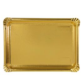 Bandeja Cartón Oro Pastelería & Panadería - Nº8 220x280mm